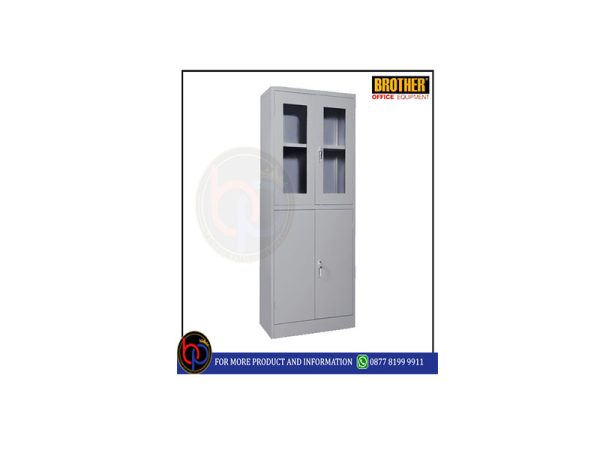 BROTHER LEMARI ARSIP TINGGI 2 PINTU AYUN KOMBINASI BROTHER B-207