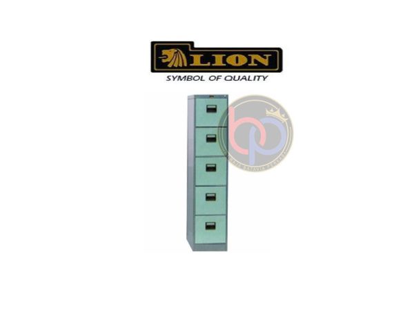 LION LEMARI ARSIP DOKUMEN BESI FILLING CABINET / KABINET 5 LACI LION L 45