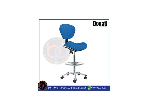 DONATI KURSI BARSTOOL PUTAR KANTOR KERJA DONATI VERGO D1 AL