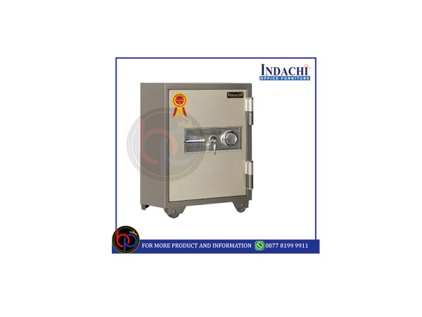 INDACHI BRANKAS TAHAN API FIRE RESISTANT SAFE, KOMBINASI WITH ALARM INDACHI D 801 A