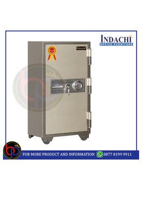 NDACHI BRANKAS TAHAN API FIRE RESISTANT SAFE, KOMBINASI WITH ALARM INDACHI D 802 A