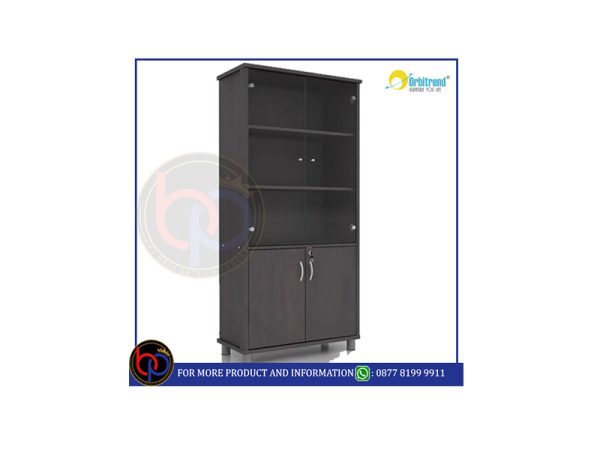 ORBITREND LEMARI ARSIP KANTOR SERBAGUNA PINTU KACA TINGGI 180 CM ORBITREND GSR 1080