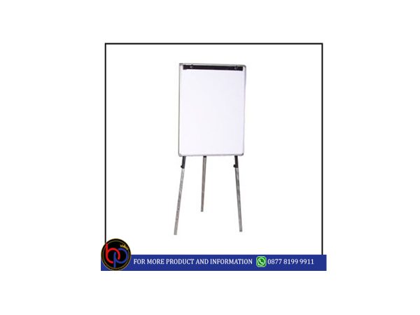 PAPAN TULIS JEPIT PRESENTASI / FLIP CHART SAKANA UK. 70 X 100 CM 3 KAKI