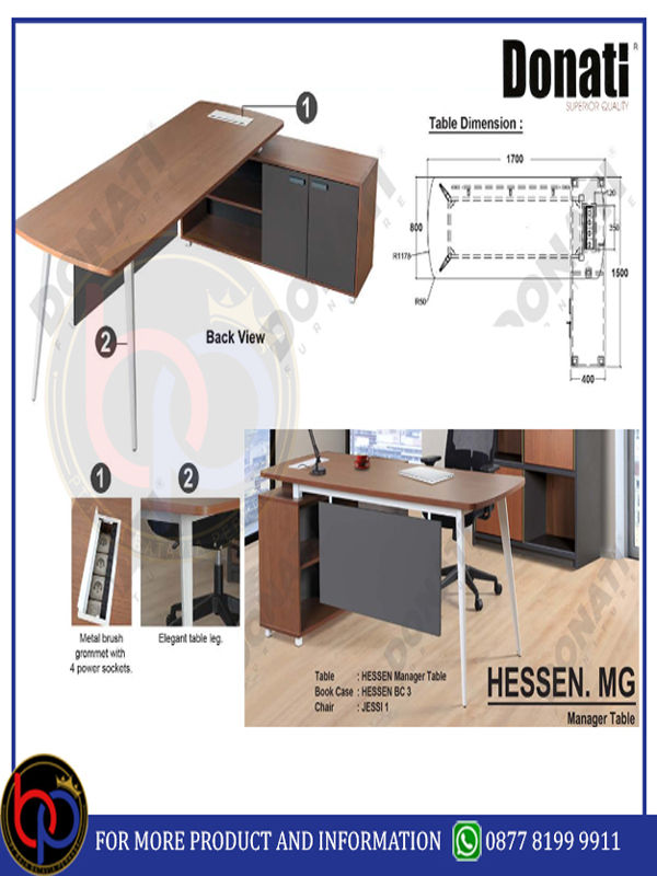 MEJA KANTOR DONATI HESSEN. MG