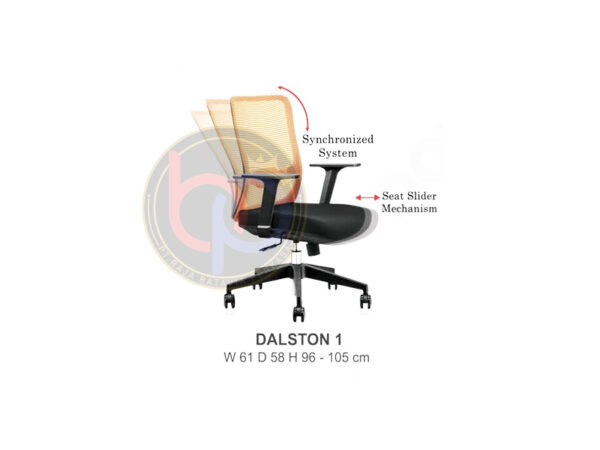 KURSI STAFF KANTOR DONATI DALSTON 1