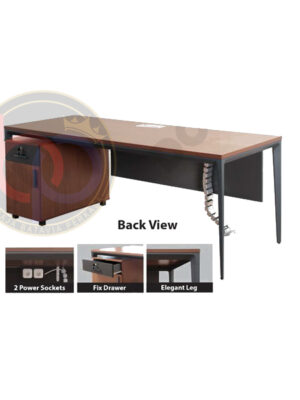 MEJA KANTOR DONATI FERRAND FIX L