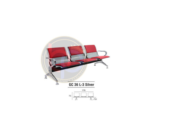 KURSI TUNGGU GRESCO GC 36 L - 3