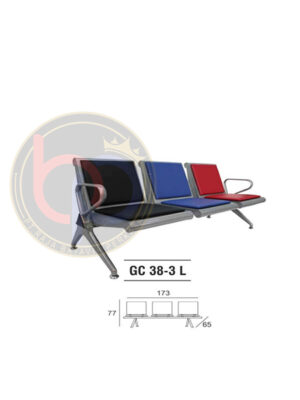 KURSI TUNGGU GRESCO GC 38 - 3 L