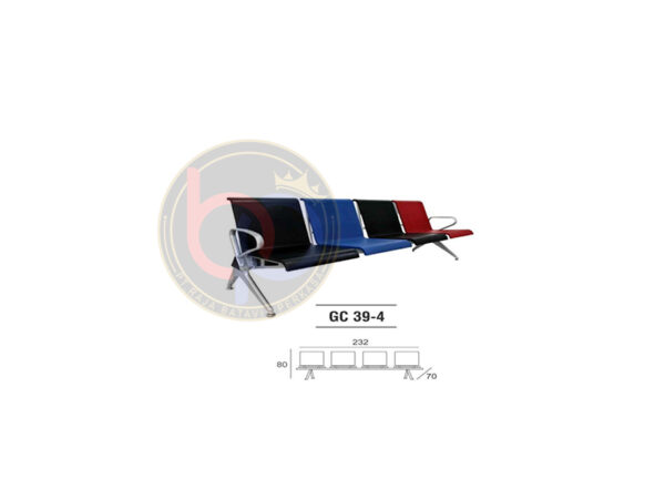 KURSI TUNGGU GRESCO GC 39 - 4