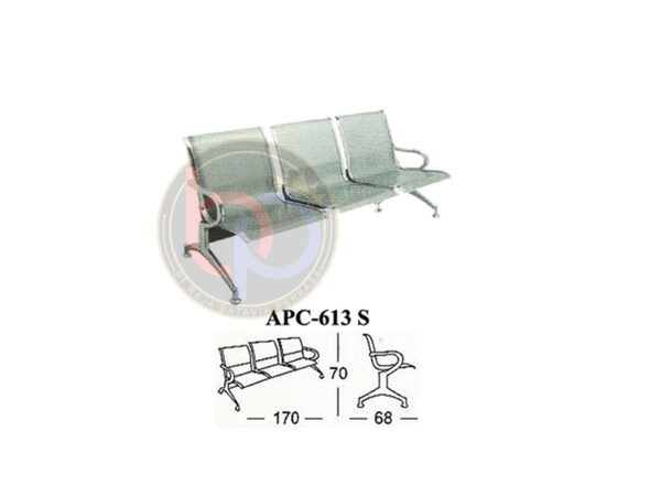 APC - 613 S KURSI TUNGGU KANTOR SUBARU APC-613 S
