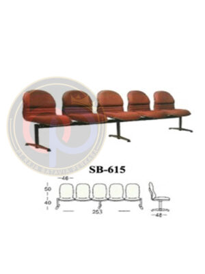 KURSI TUNGGU KANTOR SUBARU SB-615